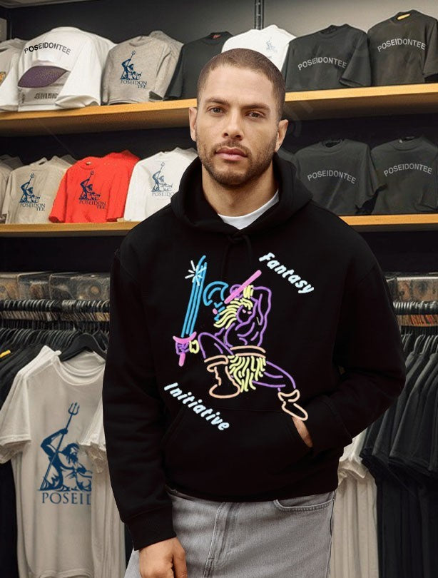 Fantasy Initiative Slash Puff Print T-shirt