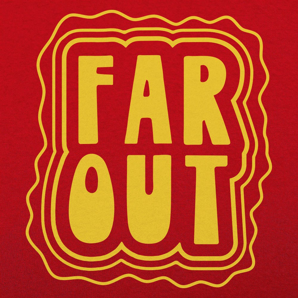 Far Out Retro Groovy 70s Lettering