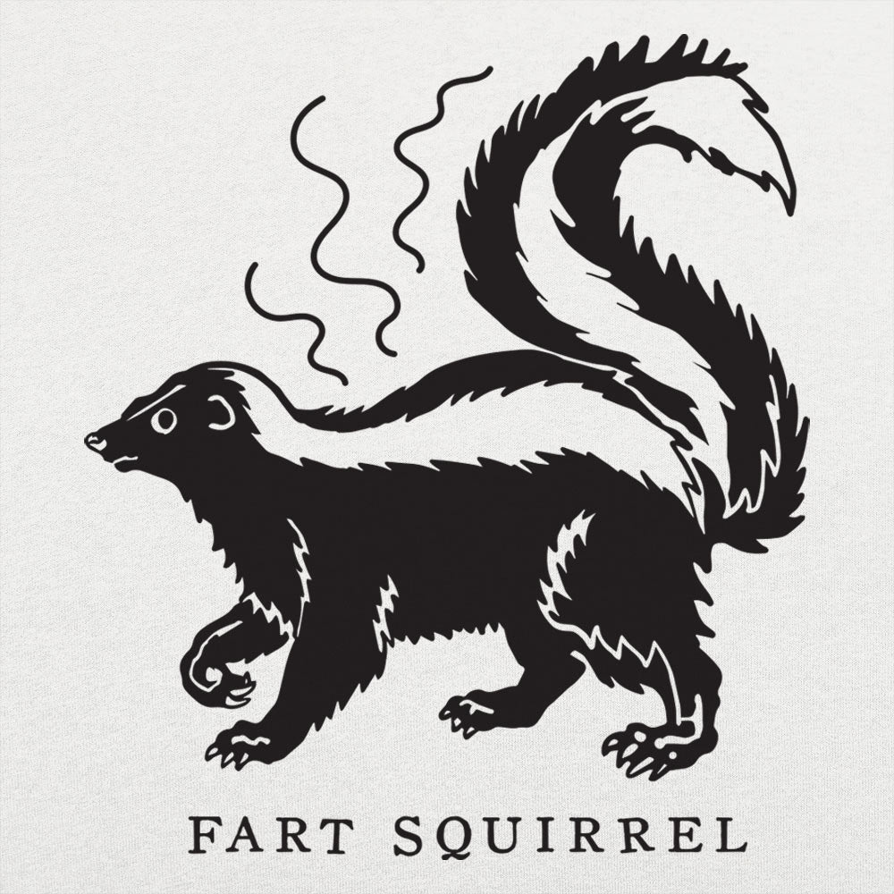 Fart Squirrel Skunk Slang Graphic