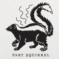 Fart Squirrel Skunk Slang Graphic