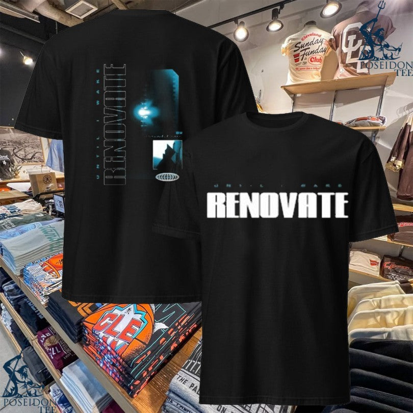 Fearless Records Until I Wake Renovate Logo T-shirt