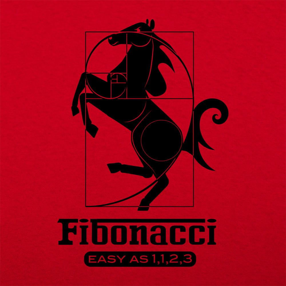 Fibonacci Easy As 1,1,2,3 Golden Ratio Stallion