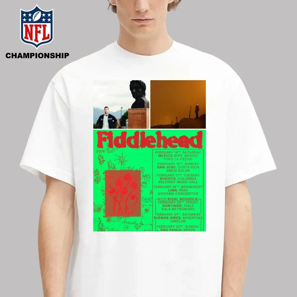 Fiddlehead February 2026 Shows Poster Shirt