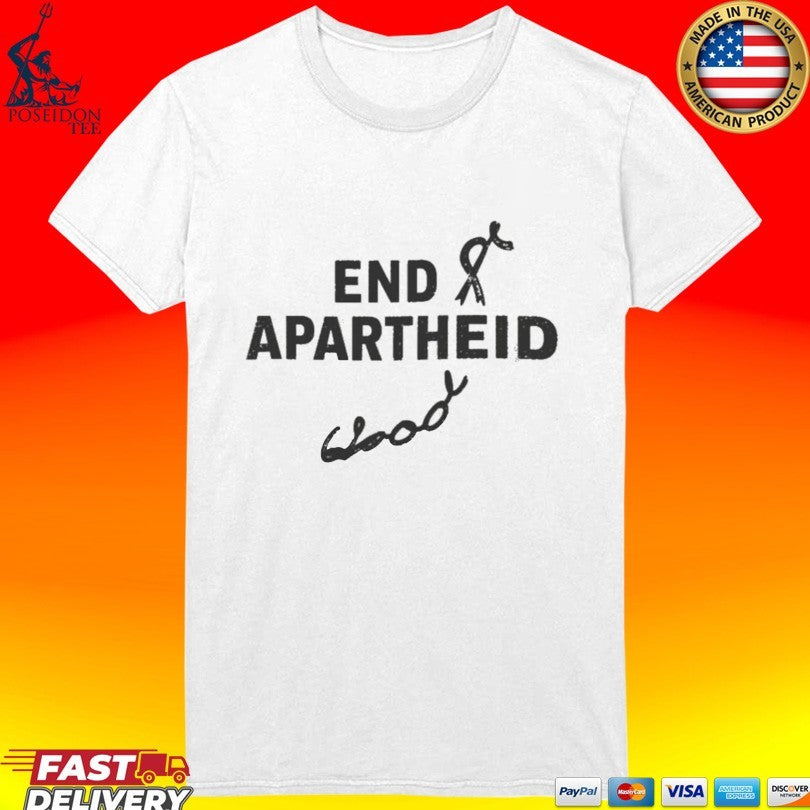 Finn Bennett End Apartheid T-shirt