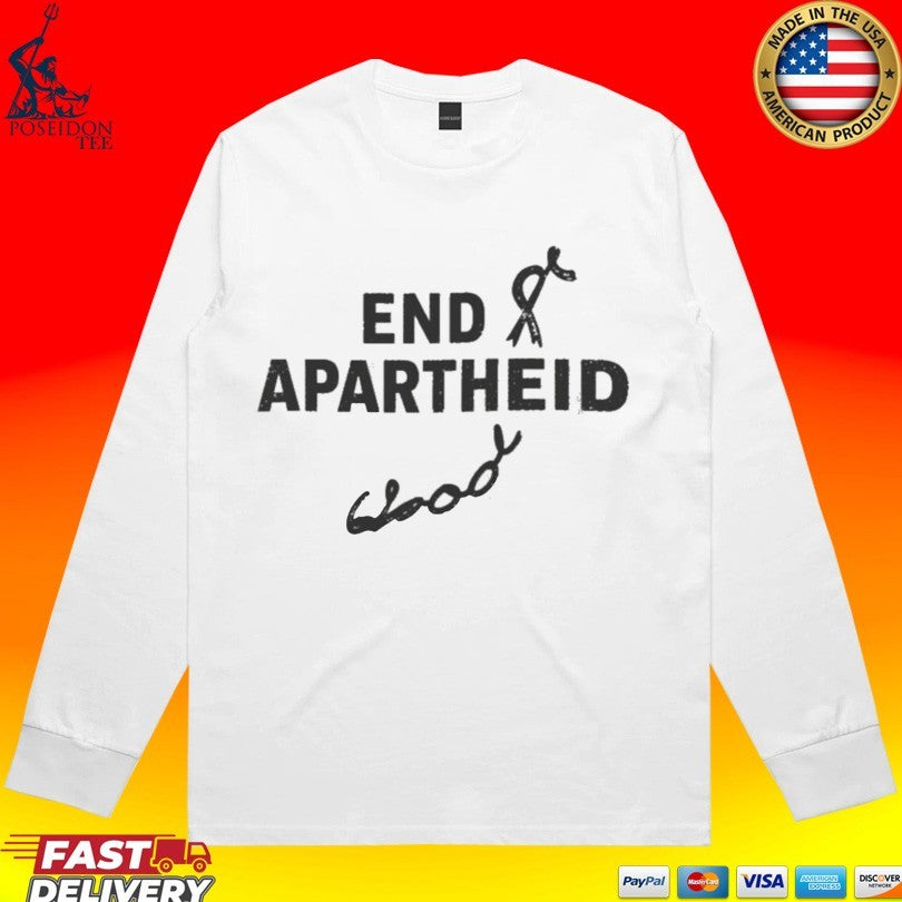 Finn Bennett End Apartheid T-shirt