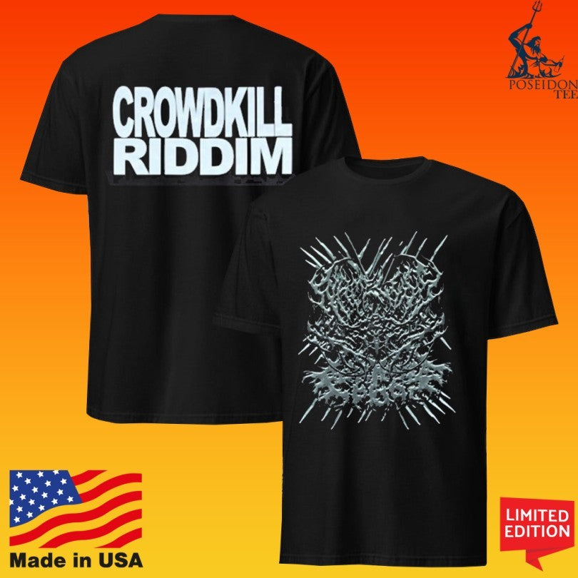Firehouse666 Crowdkill Riddim Nameboros666 T-shirt