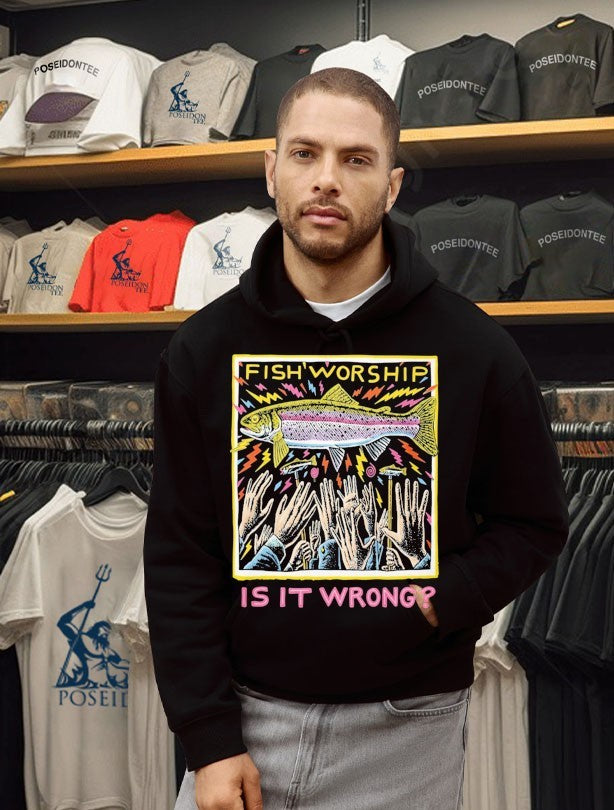 Fish Worship Is It Wrong T-shirt
