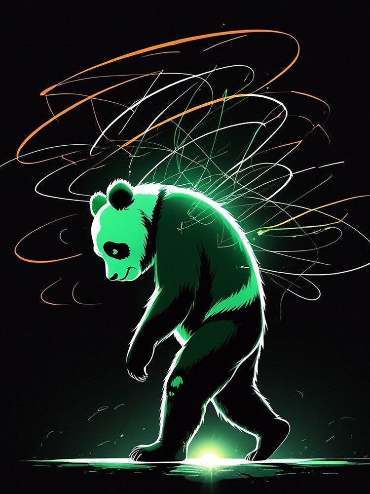 Sad panda by saly55887