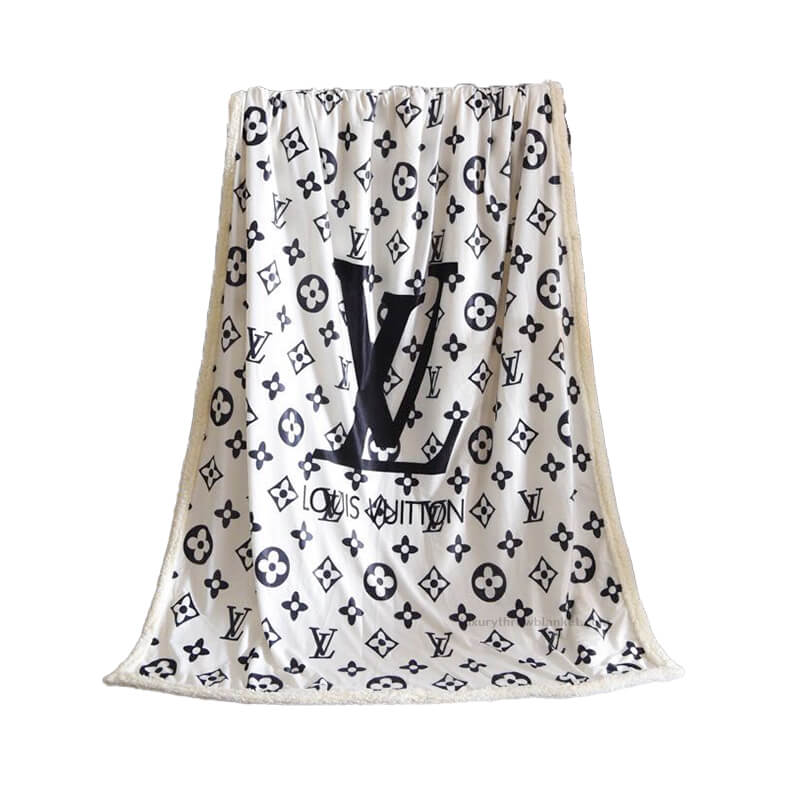 Fleece throw blanket 467-white