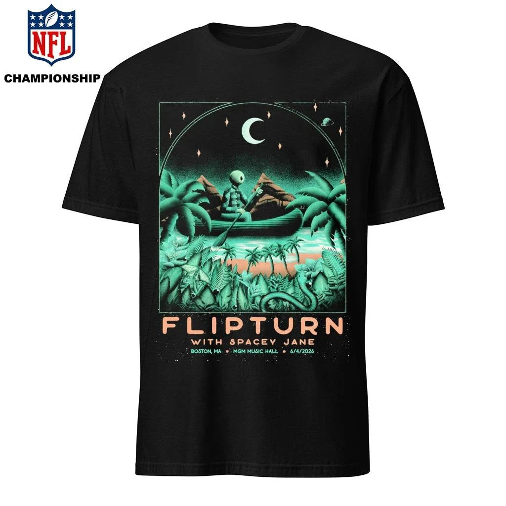 Flipturn MGM Music Hall Boston MA Jun 4 2026 Poster Shirt
