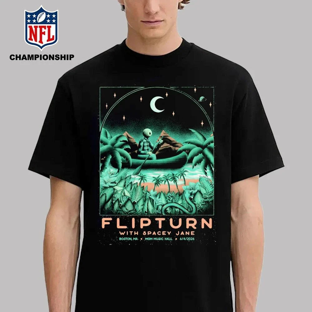 Flipturn MGM Music Hall Boston MA Jun 4 2026 Poster Shirt
