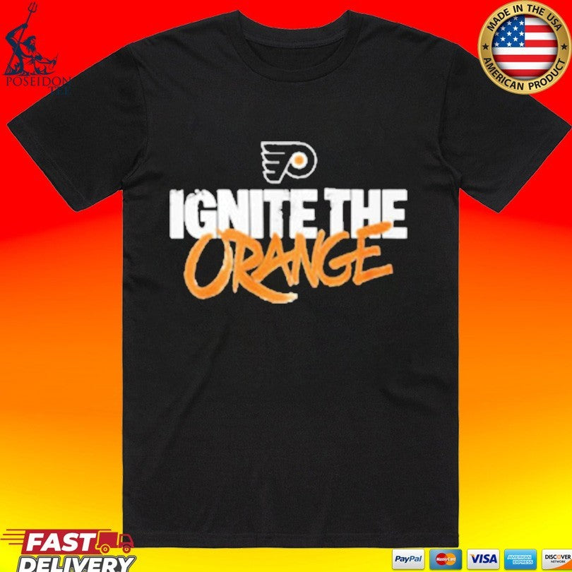 Flyers Ignite The Orange T-shirt
