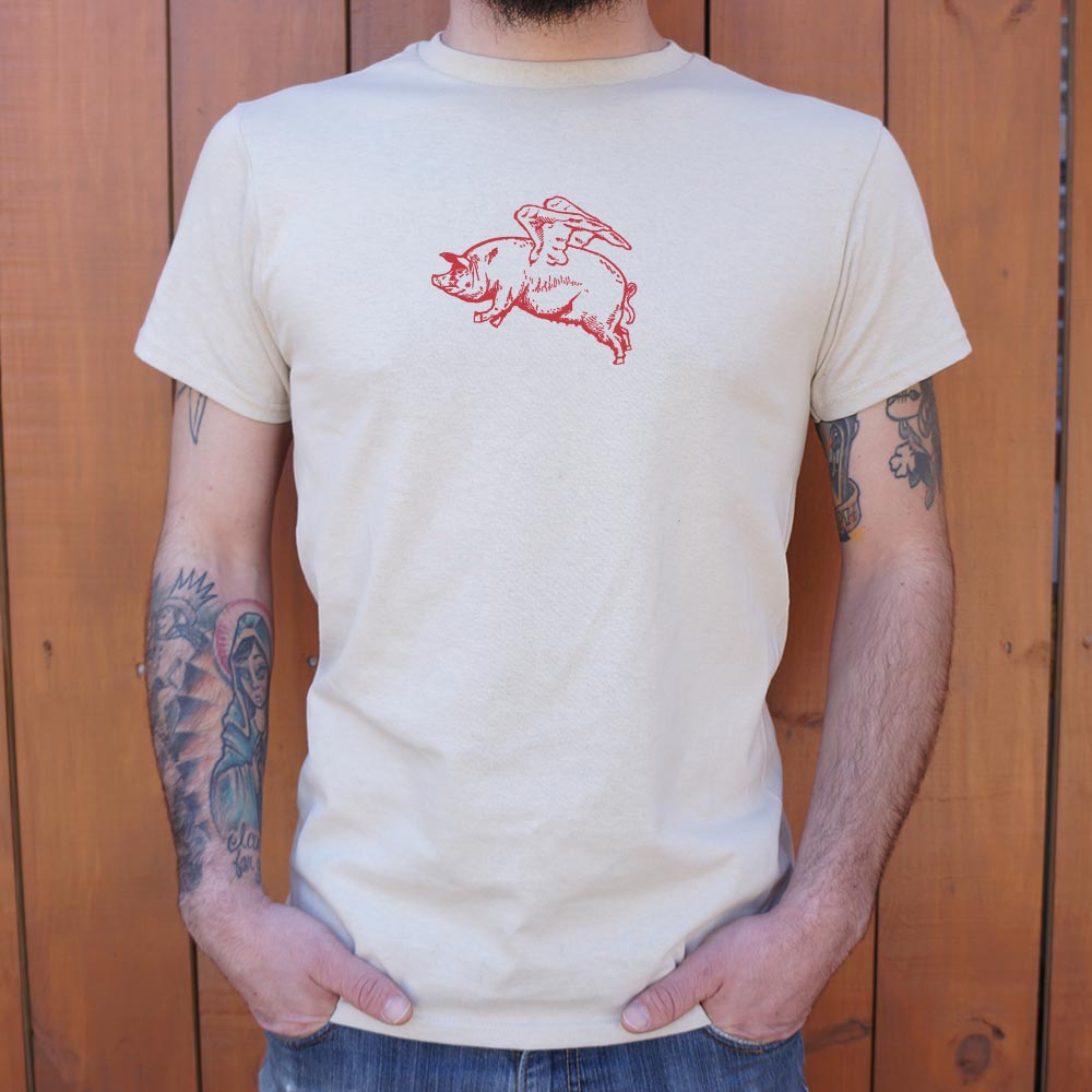 Flying Pig with Wings Pun