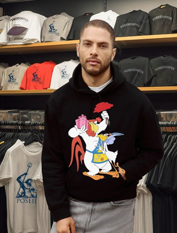Foghorn Leghorn Miss Prissy Valentine Vintage Looney Tunes T-shirt