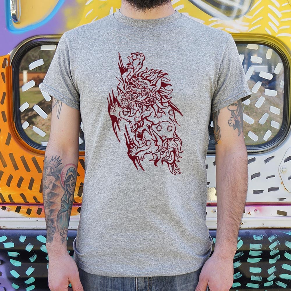 Foo Dog Chinese Guardian Lion Illustration