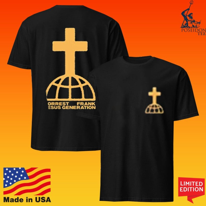 Forrest Frank The Jesus Generation Black Tour Youth T-shirt