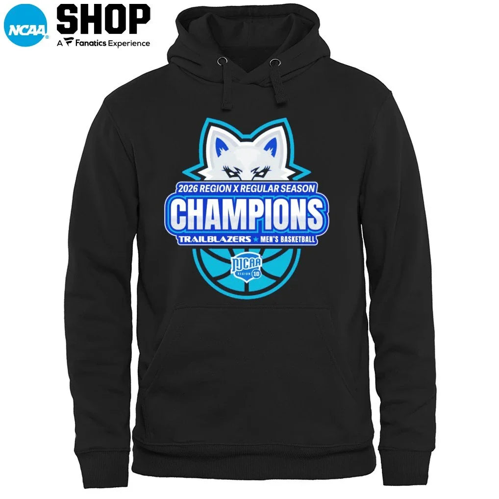 Forsyth Tech Trailblazers Men’s Basketball 2026 Region X Regular Season Champions T-Shirt