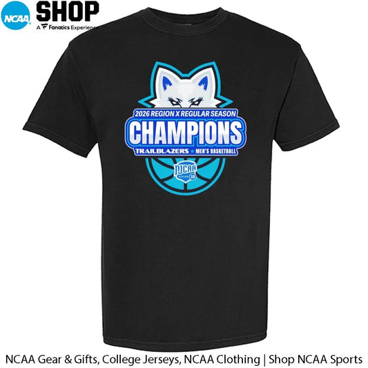 Forsyth Tech Trailblazers Men’s Basketball 2026 Region X Regular Season Champions T-Shirt