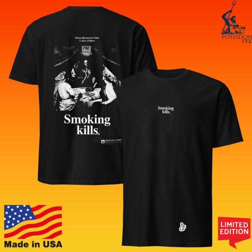 Fr2 The Scene Smoker Smoking Kills When Resources Fade Colors Follow T-shirt