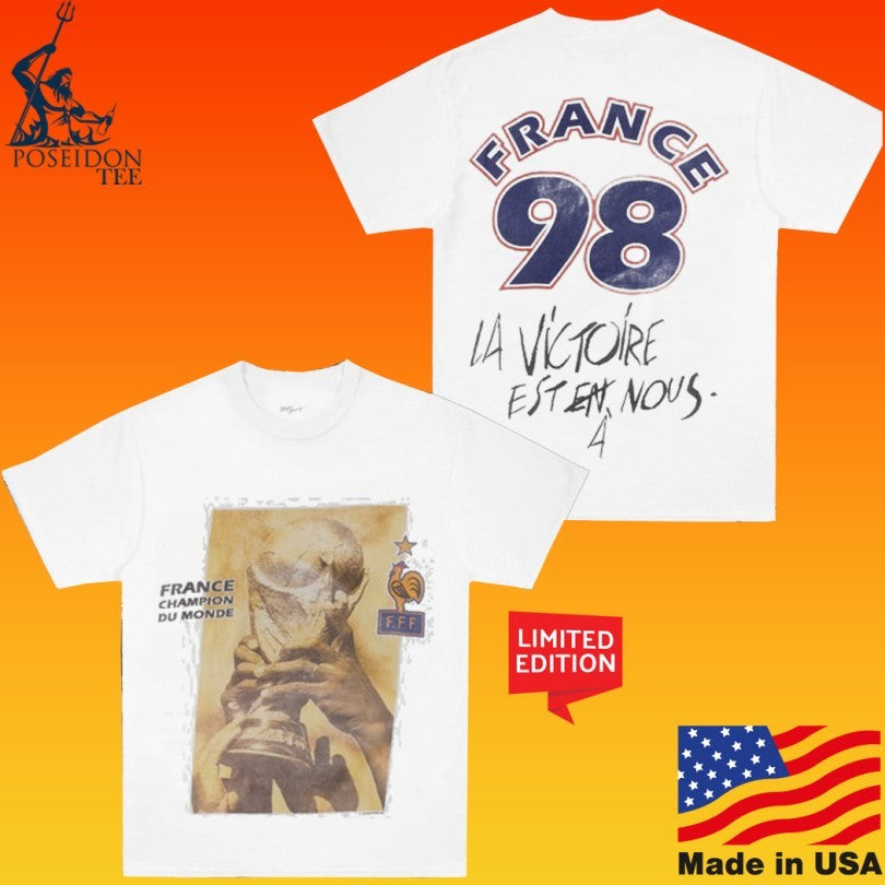 France Champion Du Monde Trophy T-shirt