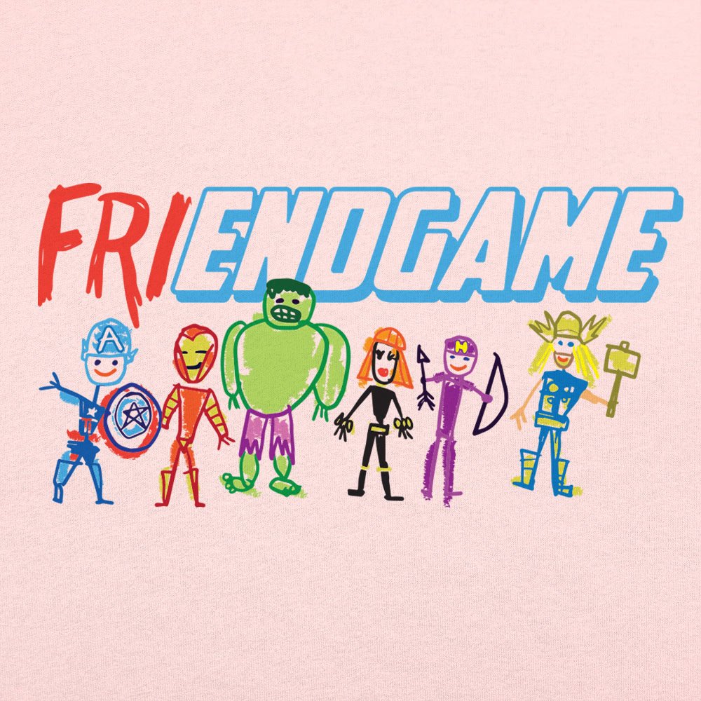 Friendgame Full Color Doodle Squad Superhero Team