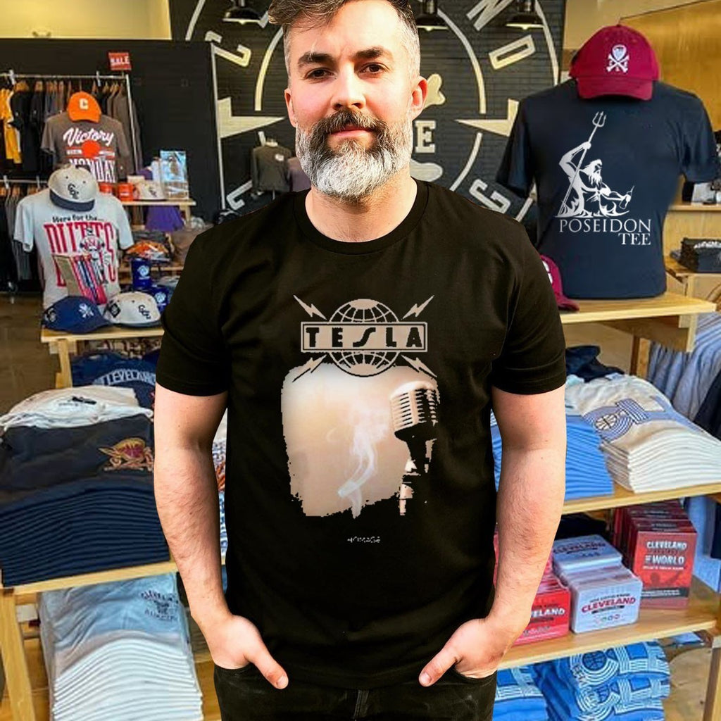 Frontiers Tesla Homage T-shirt