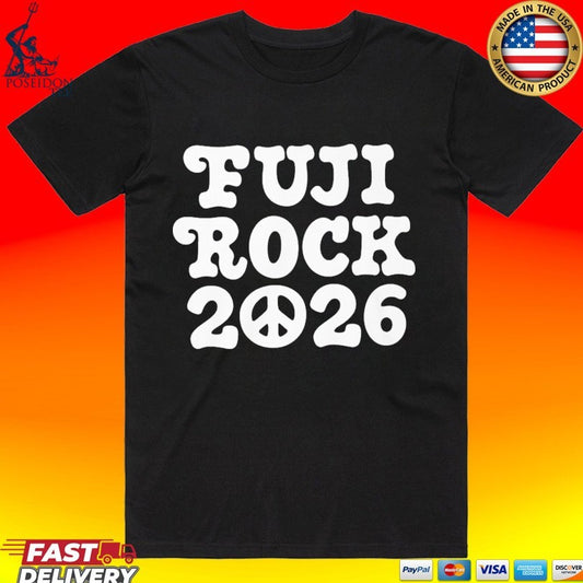 Fuji Rock 2026 Retro Peace Music Festival T-shirt
