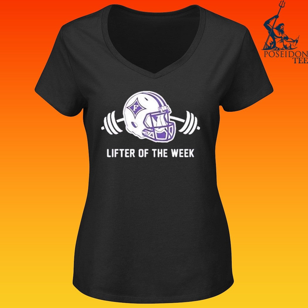 Furman Paladins Lifters Of The Week T-shirt