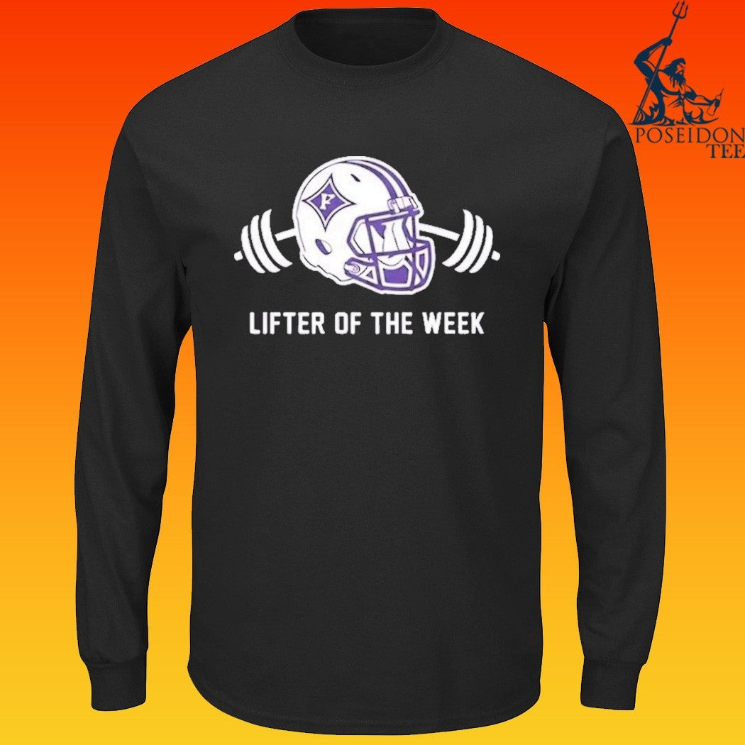 Furman Paladins Lifters Of The Week T-shirt
