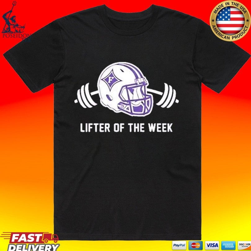 Furman Paladins Lifters Of The Week T-shirt