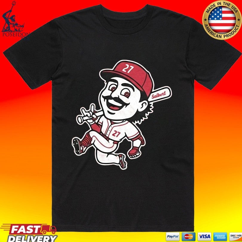 Cincinnati Reds Sal Stewart Salbert T-shirt