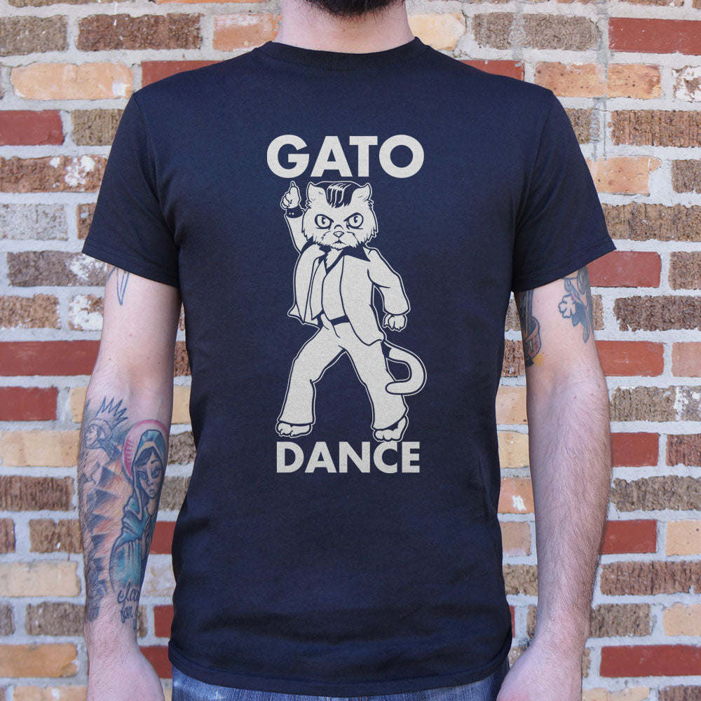 Gato Dance Disco Cat Pointing Pose