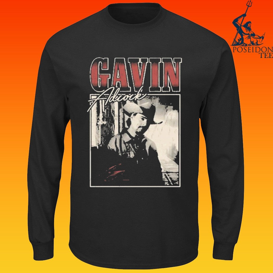Gavin Adcock Signature Photo T-shirt