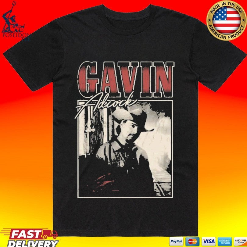 Gavin Adcock Signature Photo T-shirt