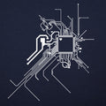 Geek At Heart Circuit Board with Heart Chip