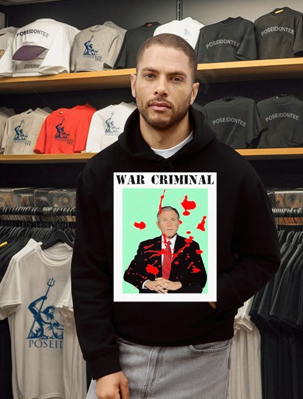 George W. Bush War Criminal T-shirt