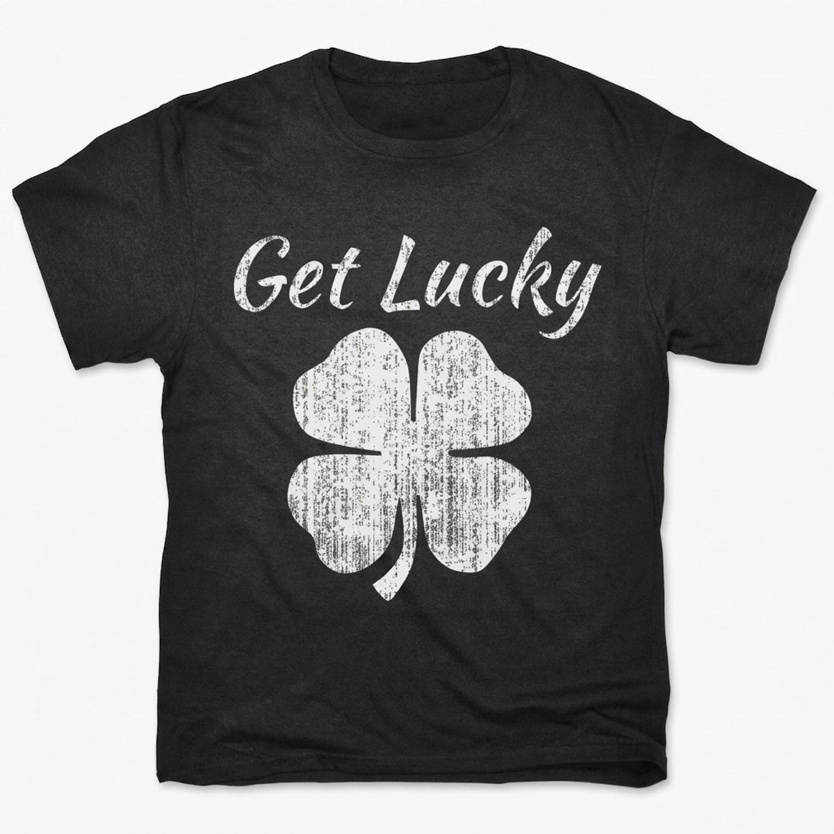 Get Lucky Four Leaf Clover St Patricks Day