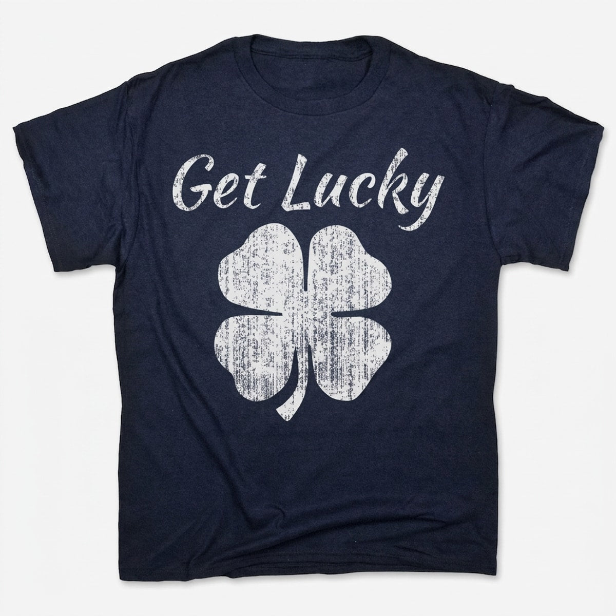 Get Lucky Four Leaf Clover St Patricks Day