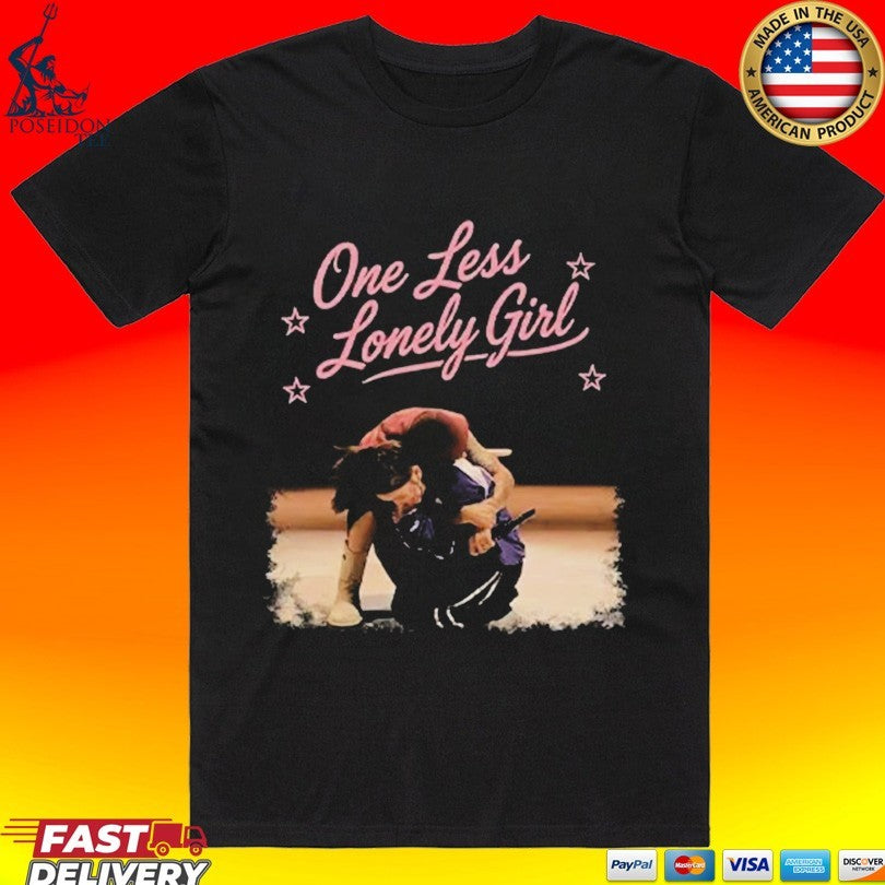 Justin Bieber Billie Eilish Coachella Concert One Less Lonely Girl T-shirt