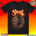 Ghost Mary On A Cross Thematic T-shirt