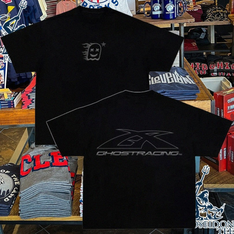Ghost Racing Y2k Ghost Star T-shirt