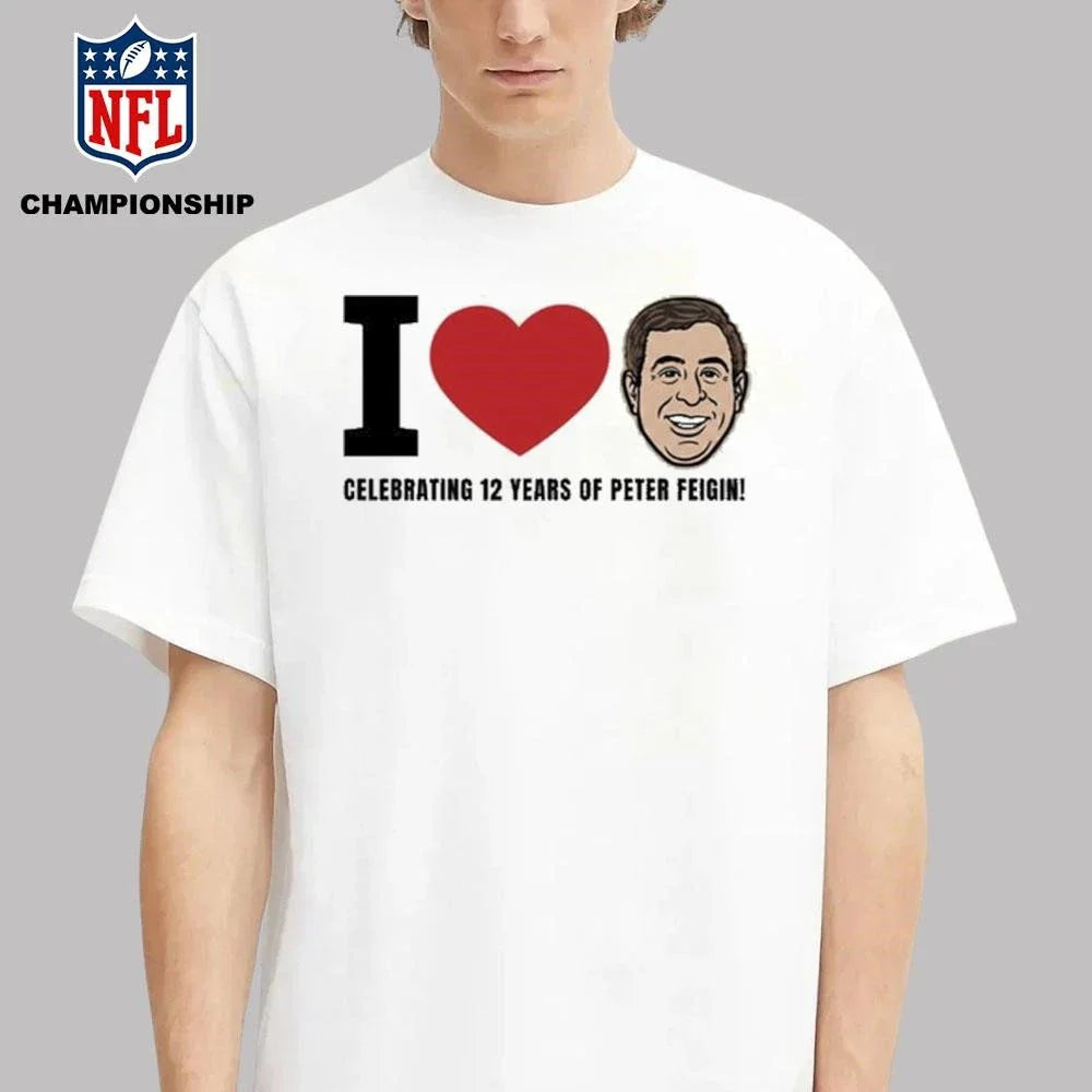 Giannis Antetokounmpo I Love Celebrating 12 Years Of Peter Feigin Shirt