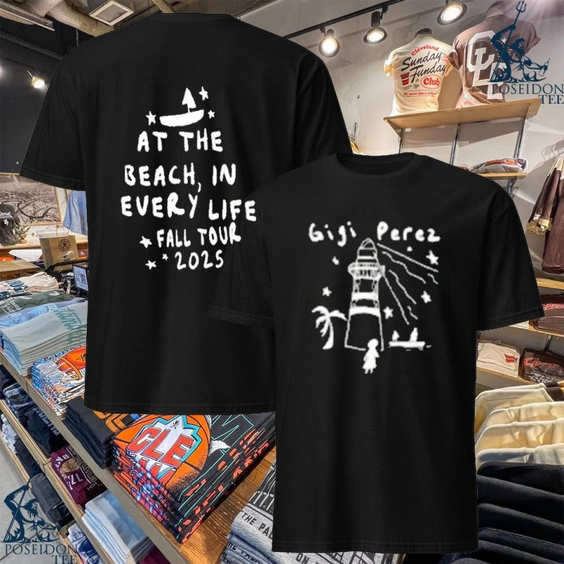 Gigi Perez Light House At The Beach In Every Life Fall Tour 2025 Shirt