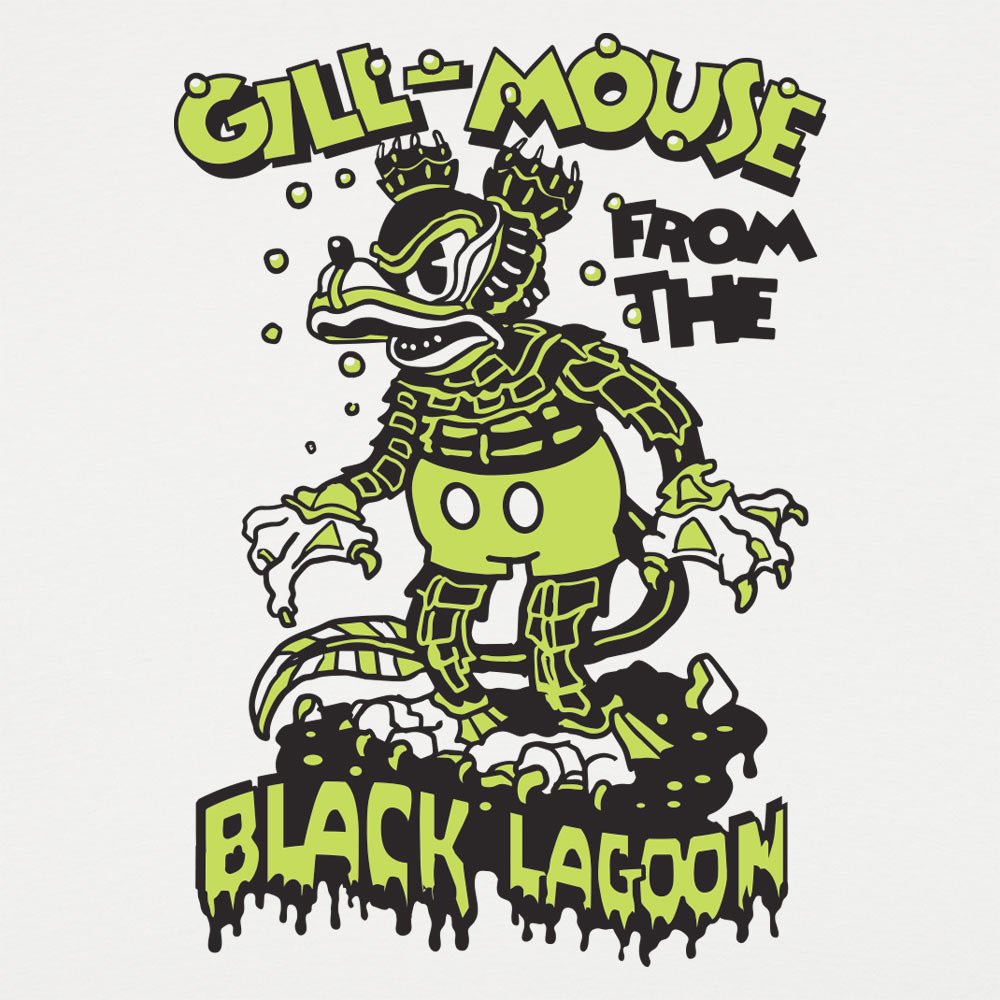 Gill-Mouse Amphibious Swamp Monster Mouse Mashup