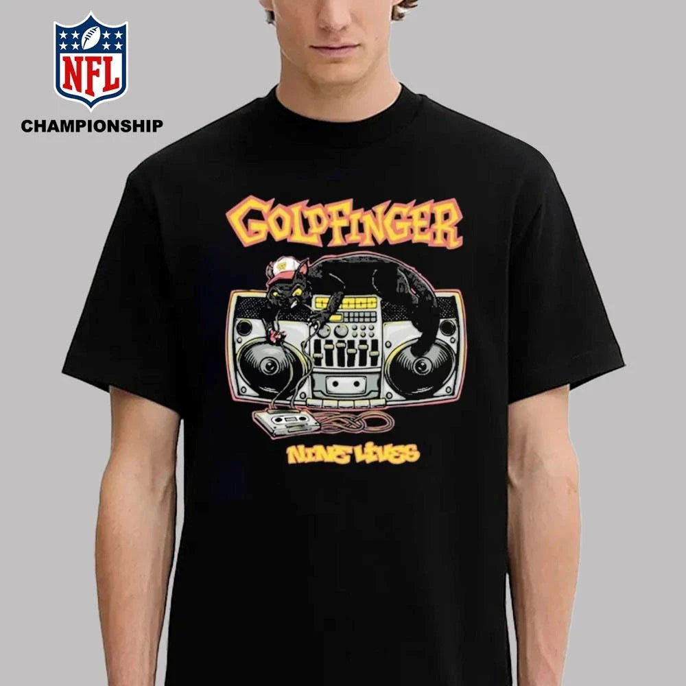 Goldfinger New Album Cat DJ Shirt