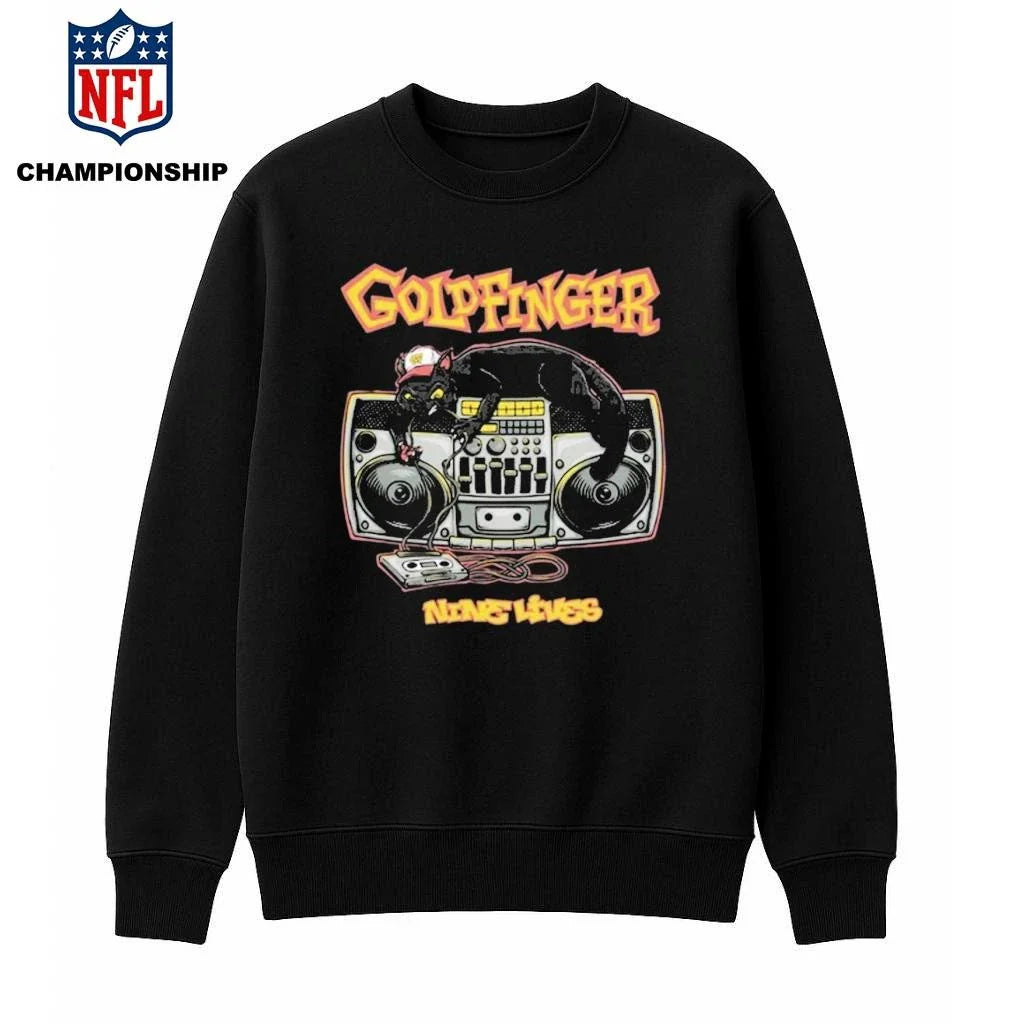 Goldfinger New Album Cat DJ Shirt