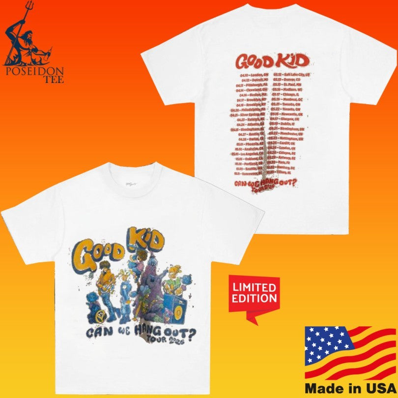 Good Kid Can We Hang Out Tour T-shirt