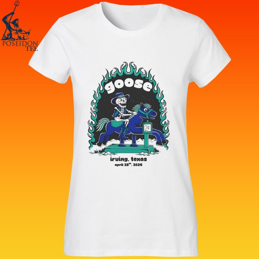 Goose Irving TX 4.25.2026 Tour T-shirt