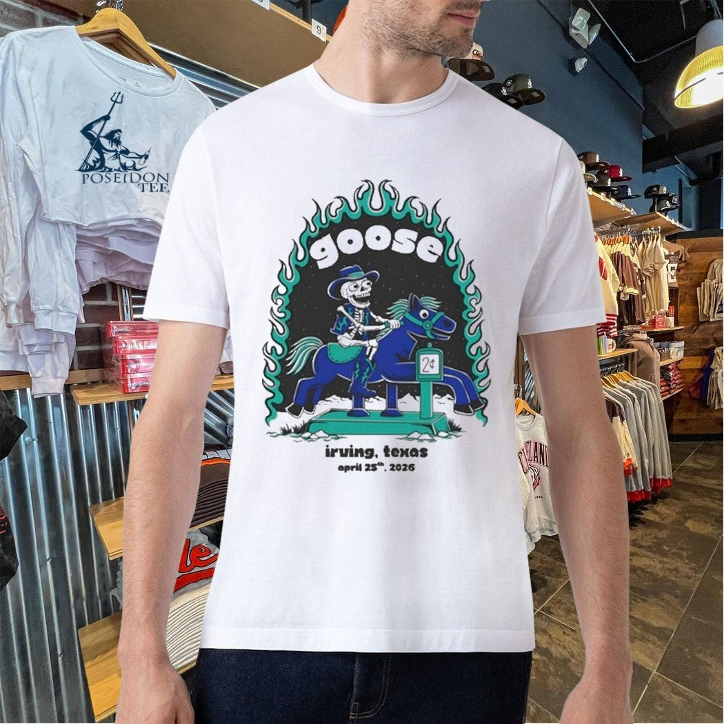Goose Irving TX 4.25.2026 Tour T-shirt