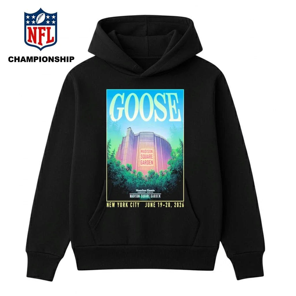 Goose June 19-20 2026 Madison Square Garden New York City Poster Shirt